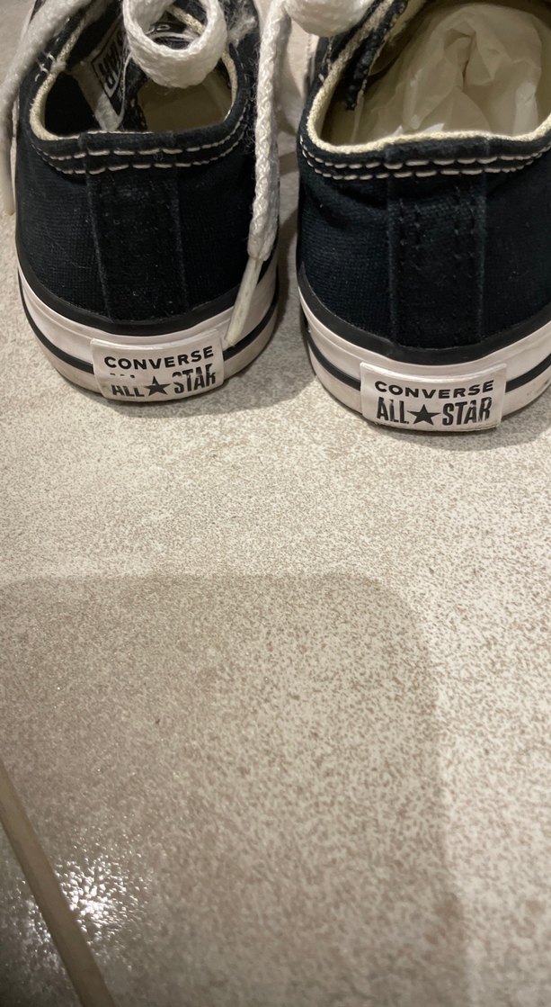 CONVERSE siyah 22 numara - Görsel 3