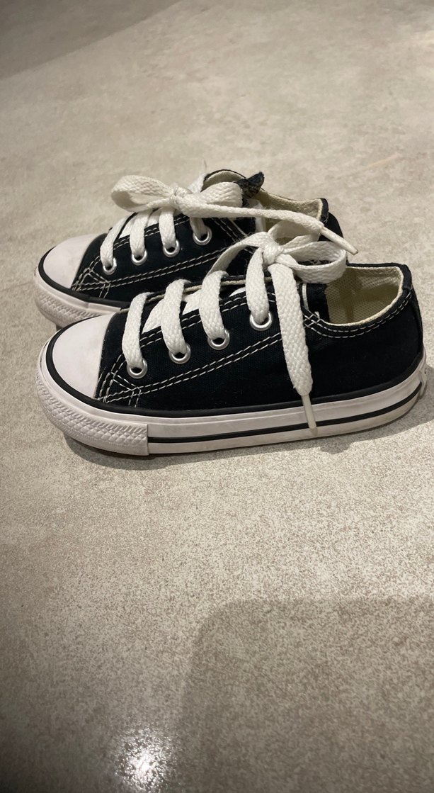 CONVERSE siyah 22 numara - Görsel 2