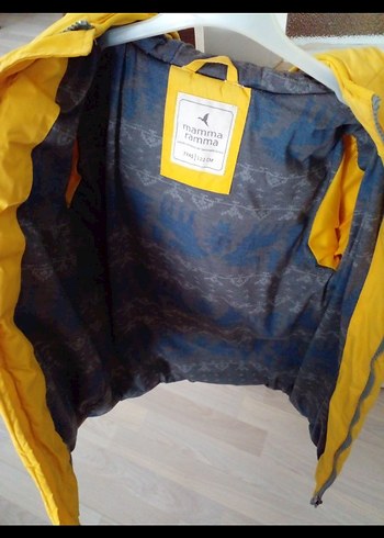 Sarı Fermuarlı Erkek Çocuk Mont - Görsel 3