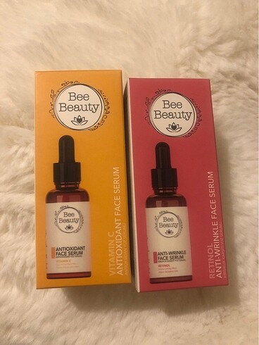 C vitamini ve Retinol serum