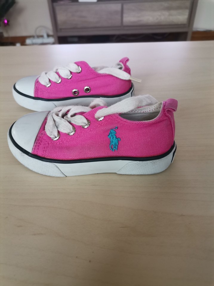 Ralfh loiren  pembe Kadın Spor Ayakkabı Elastik Bağcıklı - Görsel 2