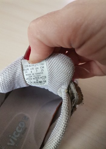 Vicco Kız Çocuk Beyaz Spor Ayakkabı - Görsel 5