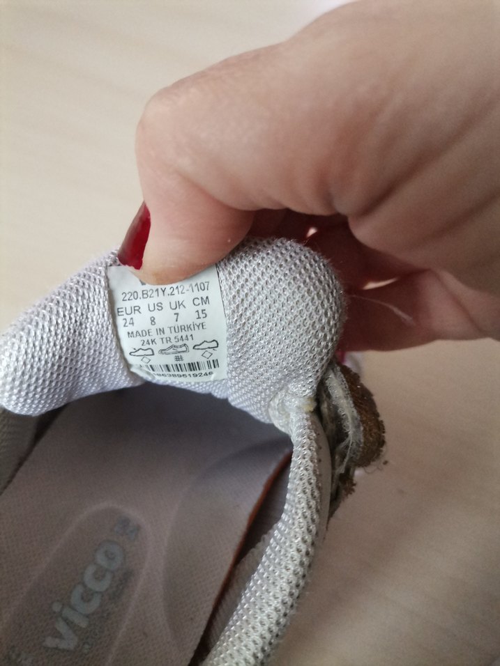 Vicco Kız Çocuk Beyaz Spor Ayakkabı - Görsel 5