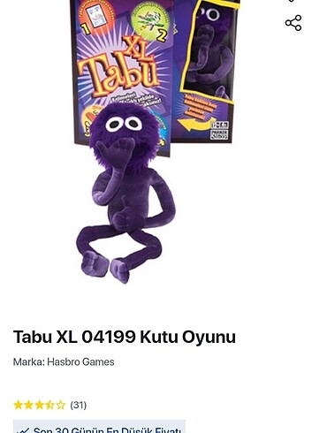 TABU XL+ 500 Parça sıfır ürün Boyama Puzzle hediye.