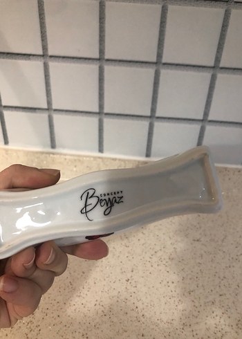 Çiçek Desenli Beyaz Peçetelik - Görsel 3