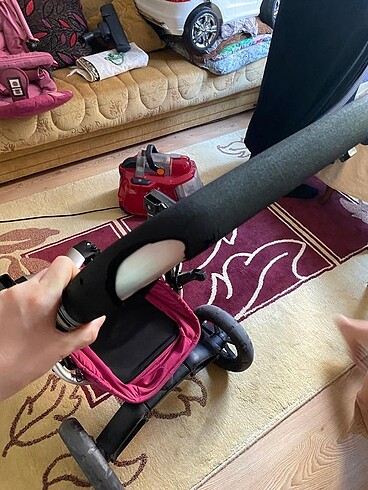 0 - 13 kg Beden pembe Renk Bebek arabası puset ile birlikte