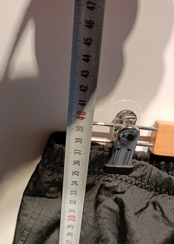 Siyah Elastik Bel Mini Spor Şort - Görsel 3