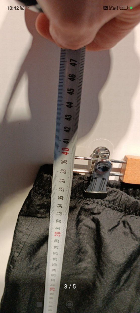 Siyah Elastik Bel Mini Spor Şort - Görsel 3