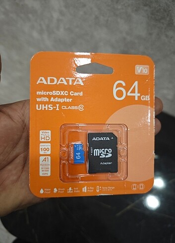 Adata 64 Gb SD card japon markası