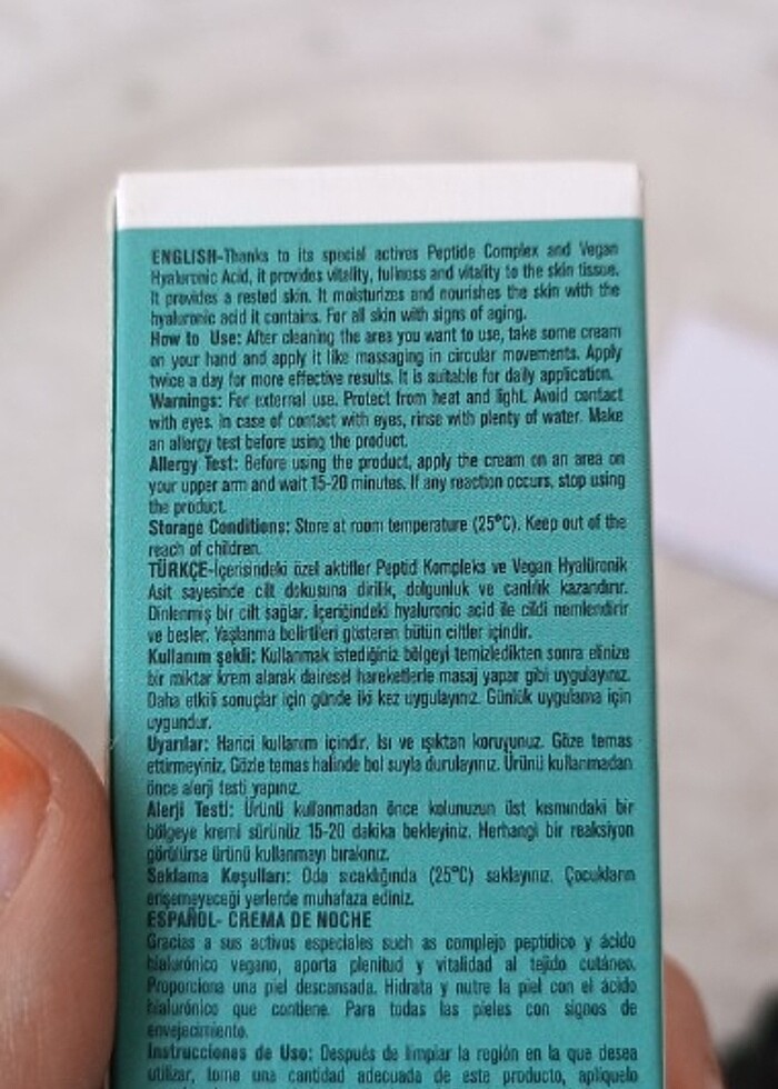 Dr clinic yaşlanma karşıtı gece kremi  - Görsel 2