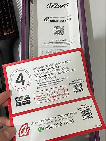 Arzum Superstar Touch Saç Düzleştirici Fırça - Görsel 3