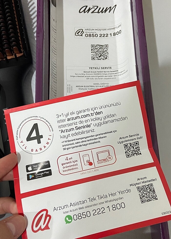 Arzum Superstar Touch Saç Düzleştirici Fırça - Görsel 3