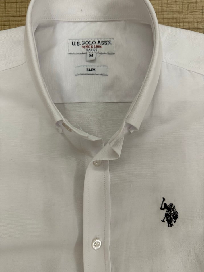 Erkek Beyaz Uzun Kollu Regular Fit Gömlek - Görsel 2