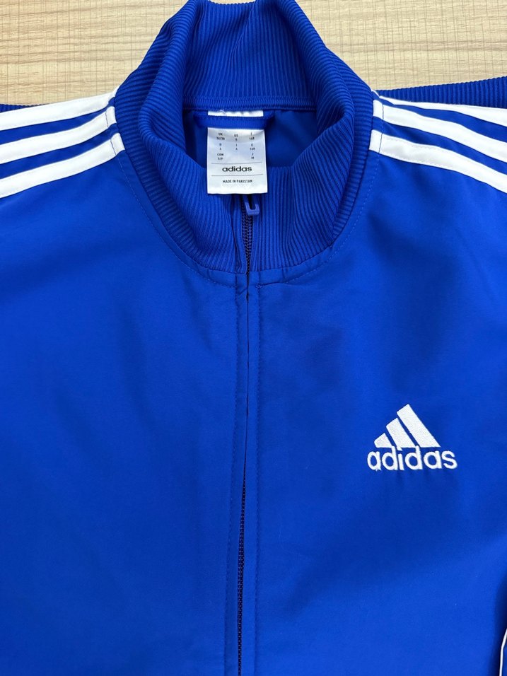 Erkek Mavi Fermuarlı Adidas Eşofman Takımı - Görsel 2