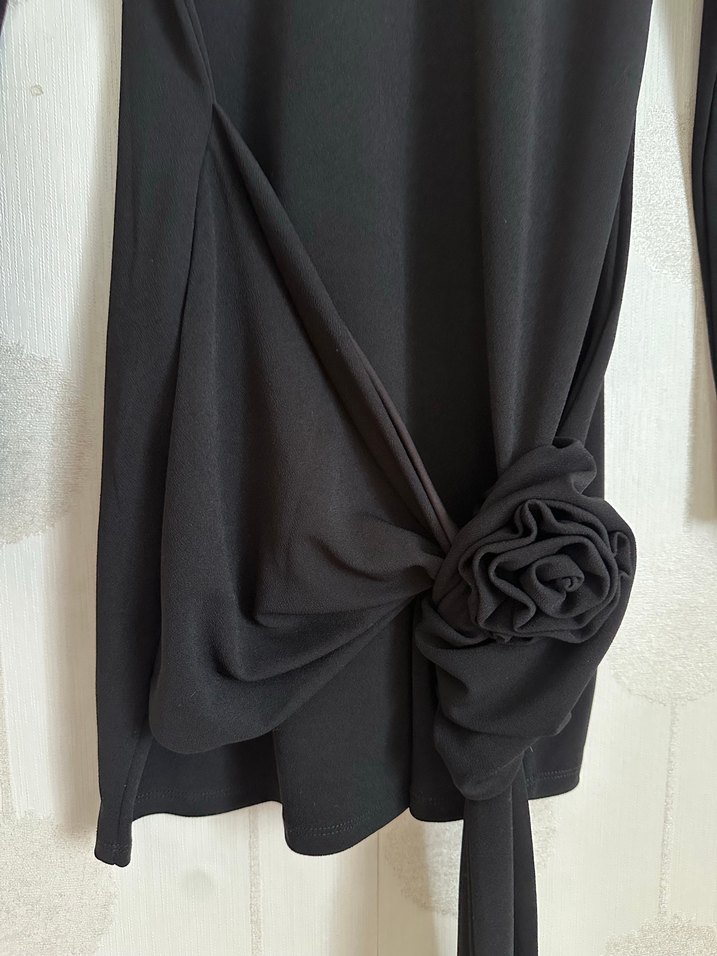Siyah Mini Elbise — görsel 3/4