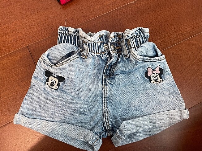 Zara 12-18 ay kot şort