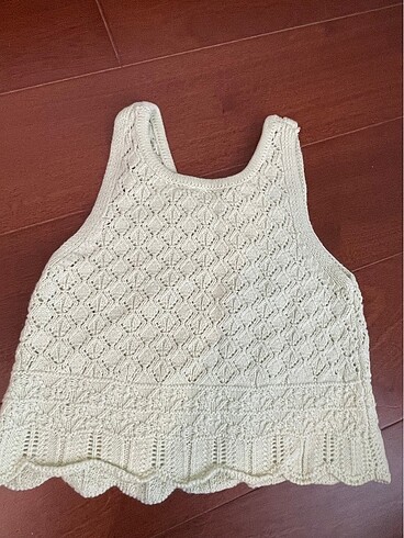 18-24 Ay Beden Zara ajurlu triko üst 18-24 ay