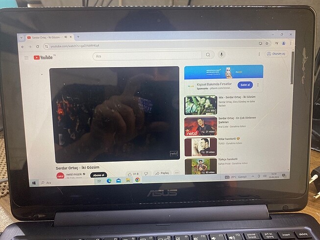  Beden siyah Renk Asus Notebook