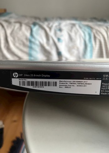 HP 24es 23.8 inch display Monitör - Görsel 8