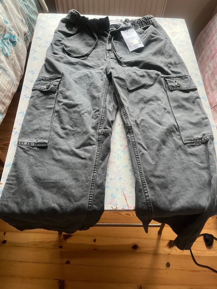 Bershka Wide Skate S beden pantolon - Görsel 2
