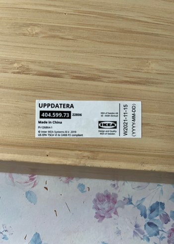 Ikea UPPDATERA bölmesi değişebilen kaşıklık - Görsel 6
