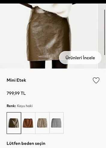Hm mini etek