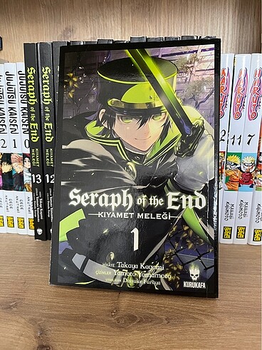 seraph of the end 1-13 cilt set