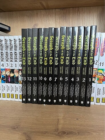  seraph of the end 1-13 cilt set
