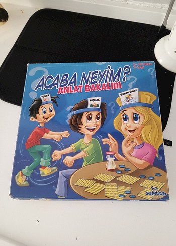 Acaba Neyim? Anlat Bakalım Kart Oyunu
