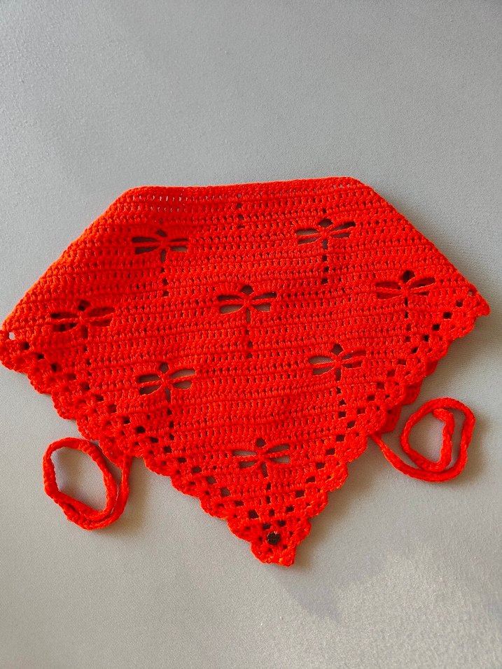 Kadın Örgü Bandana - Görsel 2