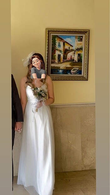 Diğer Nikah dış çekim elbisesi