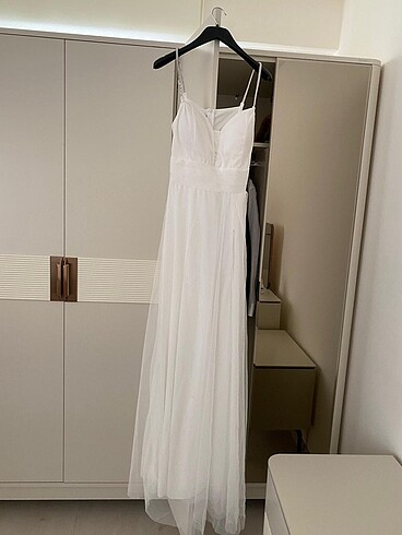 40 Beden Nikah dış çekim elbisesi