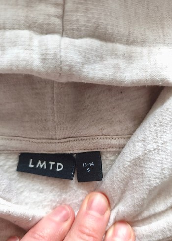 Kapüşonlu açık bej erkek çocuk sweatshirt 13-14 yaş - Görsel 2