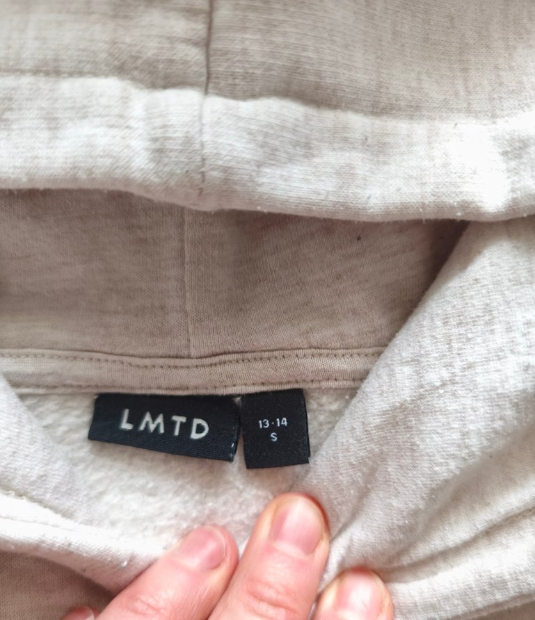 Kapüşonlu açık bej erkek çocuk sweatshirt 13-14 yaş - Görsel 2