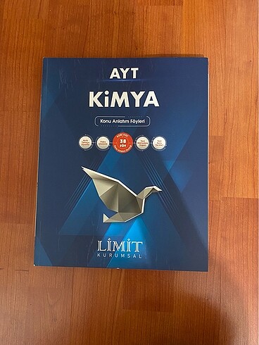 Ayt kimya Limit yayınları konu anlatım kitabı