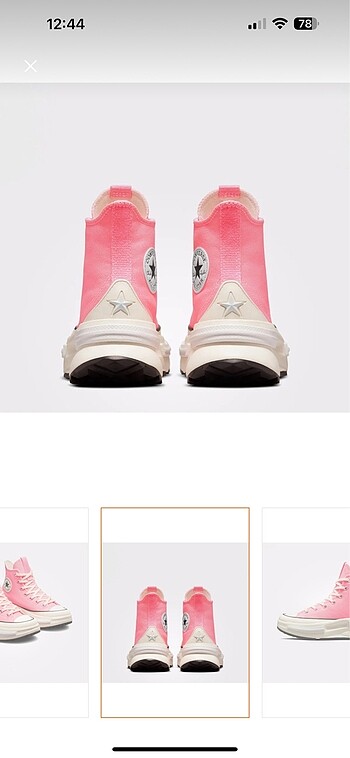 37,5 Beden pembe Renk Converse Run Star Legacy Cx