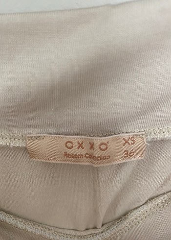 xs Beden OXXO Bej Kadın Uzun Likralı Etek