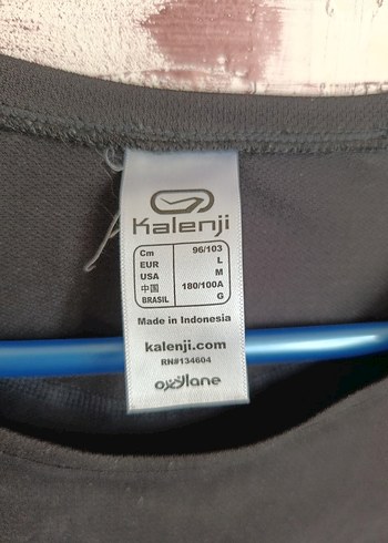 Kısa Kollu Siyah Spor Tişörtü - Görsel 2