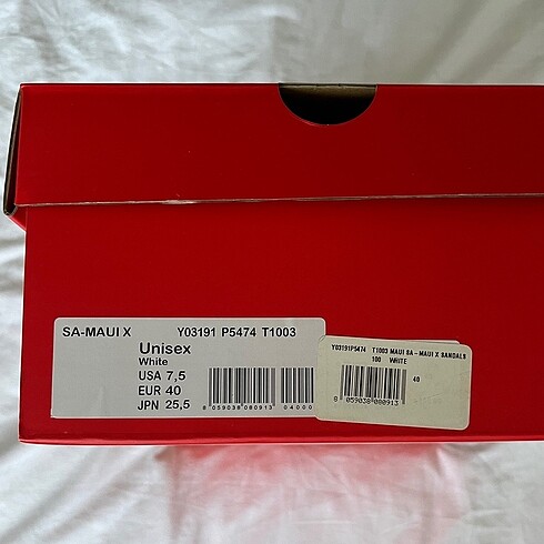 40 Beden ten rengi Renk Diesel Sa-Maui X Logo Embossed Unisex Terlik