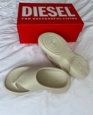 40 Beden Diesel Sa-Maui X Logo Embossed Unisex Terlik