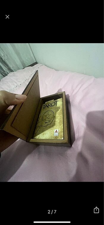  Tarot 78 kart Ahşap kutu