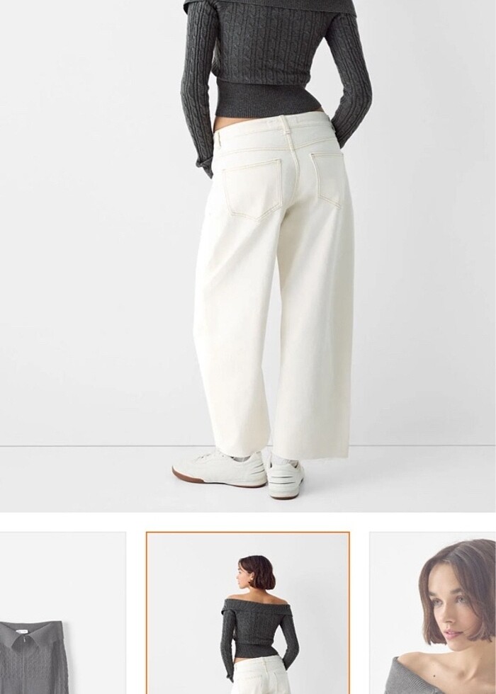 Bershka kazak - Görsel 2