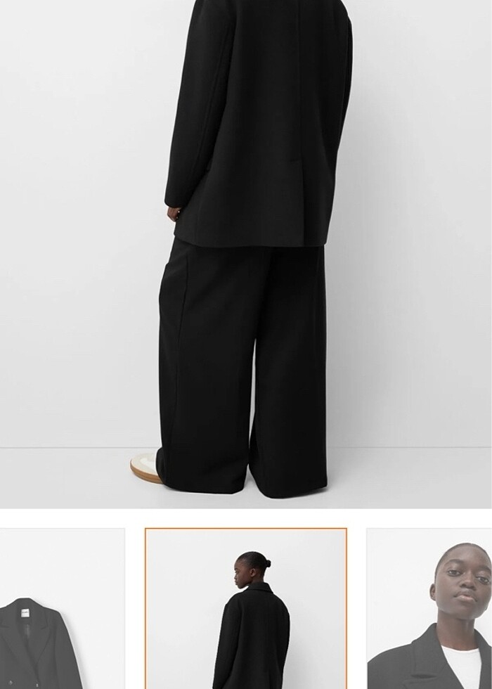 Siyah ceket kaban - Görsel 2