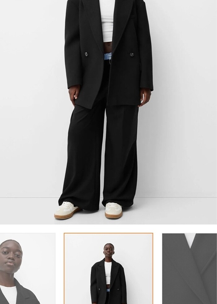 Siyah ceket kaban - Görsel 3