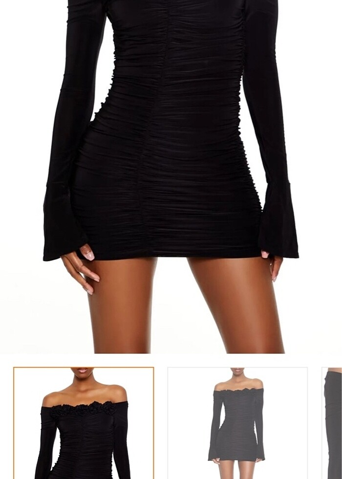 Siyah elbise - Görsel 2