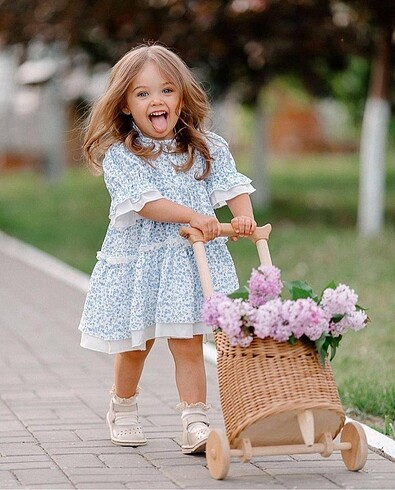 PARİS ÇİÇEKLİ ELBİSE