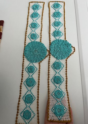 Bohem Tarzında El Örgüsü Dekoratif Şeritler - Görsel 3