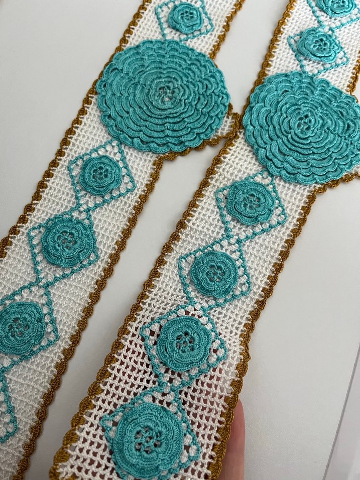 Bohem Tarzında El Örgüsü Dekoratif Şeritler - Görsel 4