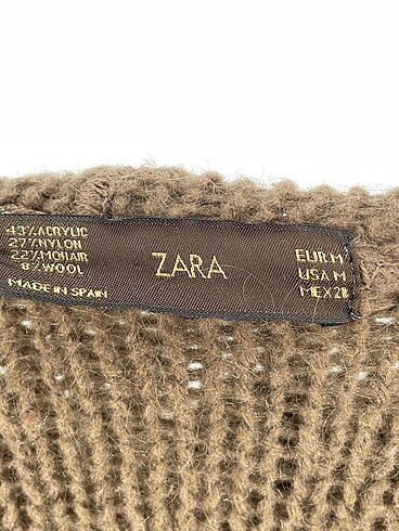 m Beden kahverengi Renk Zara Hırka %70 İndirimli.