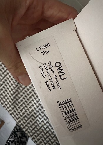 Owli Doğum Sonrası Sıkılaştırıcı Korse - Görsel 3